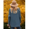 image:imageANRABESS Womens Oversized Turtleneck Batwing Long Sleeve Casual Cozy Baggy Knit Pullover Tunic Sweater 2026 Fall OutfitsIndigo