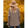 image:imageANRABESS Womens Oversized Turtleneck Batwing Long Sleeve Casual Cozy Baggy Knit Pullover Tunic Sweater 2026 Fall OutfitsMutmeg