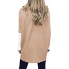 image:imageANRABESS Womens Oversized Turtleneck Batwing Long Sleeve Casual Cozy Baggy Knit Pullover Tunic Sweater 2026 Fall OutfitsPink White