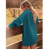 image:imageANRABESS Womens Sweater Dress Oversized Cable Knit Chunky Long Sleeve Short Dresses 2026 Fall Outfits Vacation Winter ClothesOpal