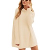 image:imageANRABESS Women Oversized Casual Loose Turtleneck Long Sleeve Slouchy Baggy Knit Tunic Sweaters Pullover 2026 Fall OutfitsApricot