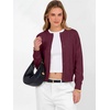 image:imageANRABAESS Womens Cropped Cardigan Sweater Business Casual Outfits  2026 Fall Fashion Clothing Summer Lightweight Soft Knit Long Sleeve Crew Neck Button DownDressy Work Office Outings TravelWine Red