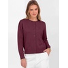 image:imageANRABAESS Womens Cropped Cardigan Sweater Business Casual Outfits  2026 Fall Fashion Clothing Summer Lightweight Soft Knit Long Sleeve Crew Neck Button DownDressy Work Office Outings TravelWine Red