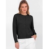 image:imageANRABAESS Womens Cropped Cardigan Sweater Business Casual Outfits  2026 Fall Fashion Clothing Summer Lightweight Soft Knit Long Sleeve Crew Neck Button DownDressy Work Office Outings TravelBlack