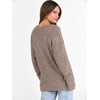 image:imageANRABESS Ribbed V Neck Long Sleeve Shirts for Women  Soft lightweight Sweaters Loose Fit Office Work Casual Daily Wear Tunic 2026 Fall Winter Transition OutfitsKhaki