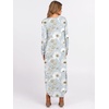 image:imageANRABESS Womens Long Sleeve Maxi Dresses 2026 Fall Outfits Casual Loose Split Travel Vacation T Shirt Dress with PocketsDandelion