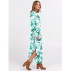 image:imageANRABESS Womens Long Sleeve Maxi Dresses 2026 Fall Outfits Casual Loose Split Travel Vacation T Shirt Dress with PocketsFloral Green White