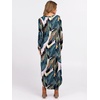 image:imageANRABESS Womens Long Sleeve Maxi Dresses 2026 Fall Outfits Casual Loose Split Travel Vacation T Shirt Dress with PocketsLeaf Printed