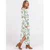 image:imageANRABESS Womens Long Sleeve Maxi Dresses 2026 Fall Outfits Casual Loose Split Travel Vacation T Shirt Dress with PocketsMulti Leaf
