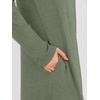 image:imageANRABESS Womens Long Sleeve Maxi Dresses 2026 Fall Outfits Casual Loose Split Travel Vacation T Shirt Dress with PocketsSage Green