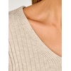 image:imageANRABESS Womens Long Sleeve V Neck Ribbed Sweaters Shirts  Slim Fit Tops Lightweight Soft Knit Pullover Business Casual Outfits Work Office AllDay Wear Fall Winter Layer ClothingLight Almond