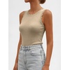 image:imageANRABESS Womens Summer Tank Tops Sweater Vest Wool Blend Lightweight Sleeveless Crew Neck Casual Travel Going Out ShirtsAlmond