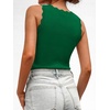 image:imageANRABESS Womens Summer Tank Tops Sweater Vest Wool Blend Lightweight Sleeveless Crew Neck Casual Travel Going Out ShirtsDeep Green
