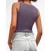 image:imageANRABESS Womens Summer Tank Tops Sweater Vest Wool Blend Lightweight Sleeveless Crew Neck Casual Travel Going Out ShirtsGrey Purple