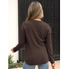 image:imageANRABESS Long Sleeve Shirts for Women Henley Tops Dressy Casual TShirts Blouses 2026 Fall Lightweight SweatersCoffee