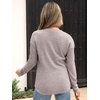 image:imageANRABESS Long Sleeve Shirts for Women Henley Tops Dressy Casual TShirts Blouses 2026 Fall Lightweight SweatersDusty Apricot