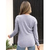 image:imageANRABESS Long Sleeve Shirts for Women Henley Tops Dressy Casual TShirts Blouses 2026 Fall Lightweight SweatersGrey