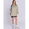 image:imageANRABESS Womens Oversized Hoodie Quarter Zip Sweatshirts 2026 Fall Winter Tunic Pullover Top Trendy Teen Girls Preppy ClothesLight Khaki