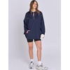 image:imageANRABESS Womens Oversized Hoodie Quarter Zip Sweatshirts 2026 Fall Winter Tunic Pullover Top Trendy Teen Girls Preppy ClothesNavy Blue