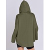 image:imageANRABESS Womens Oversized Hoodie Quarter Zip Sweatshirts 2026 Fall Winter Tunic Pullover Top Trendy Teen Girls Preppy ClothesOlive Green