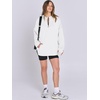 image:imageANRABESS Womens Oversized Hoodie Quarter Zip Sweatshirts 2026 Fall Winter Tunic Pullover Top Trendy Teen Girls Preppy ClothesWhite