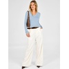 image:imageANRABESS Womens V Neck Wool Blend Knit Lightweight Sweater  Soft Long Sleeve Pullover Tops Basic Silm Fit Versatile Business Casual Office Outfits Cozy Daily Wear Fall WinterLight Blue