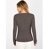 image:imageANRABESS Womens V Neck Wool Blend Knit Lightweight Sweater  Soft Long Sleeve Pullover Tops Basic Silm Fit Versatile Business Casual Office Outfits Cozy Daily Wear Fall WinterDark Taupe