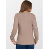 image:imageANRABESS Ribbed Long Sleeve Henley Shirts for Women  Soft lightweight Sweaters Loose Fit Office Work Casual Daily Wear Tunic 2026 Fall Winter Transition OutfitsTan
