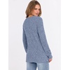 image:imageANRABESS Ribbed Long Sleeve Henley Shirts for Women  Soft lightweight Sweaters Loose Fit Office Work Casual Daily Wear Tunic 2026 Fall Winter Transition OutfitsBlue