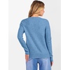 image:imageANRABESS Womens 100 Wool Sweaters Crewneck Long Sleeve Work Business Casual Basic Sweater Tops 2026 Fall OutfitsBlue
