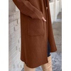 image:imageANRABESS Womens Cardigan Long Sweater Oversized Open Front Knit Coatigan Duster Coat 2026 Trendy Fall Outfits OuterwearCoffee
