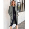 image:imageANRABESS Womens Cardigan Long Sweater Oversized Open Front Knit Coatigan Duster Coat 2026 Trendy Fall Outfits OuterwearDeep Grey