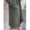 image:imageANRABESS Womens Cardigan Long Sweater Oversized Open Front Knit Coatigan Duster Coat 2026 Trendy Fall Outfits OuterwearDeep Grey