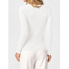 image:imageANRABESS Womens Long Sleeve Scalloped Scoop Neck Sweater  Soft Comfy Ribbed Knit TopCute Slim Fitted ShirtsWorkampEveryday WearWarm Layering ClothingFall Spring Casual OutfitsWhite