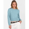 image:imageANRABESS Womens Long Sleeve Sweaters Cropped Crew Neck  Business Casual TopsLight Weight Comfy KnitPullover ShortSweaterBasic ClassicFall Fashion Winter Layer ClothesLight Blue