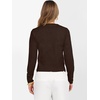 image:imageANRABESS Womens Long Sleeve Sweaters Cropped Crew Neck  Business Casual TopsLight Weight Comfy KnitPullover ShortSweaterBasic ClassicFall Fashion Winter Layer ClothesDeep Coffee
