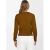 image:imageANRABESS Womens Long Sleeve Sweaters Cropped Crew Neck  Business Casual TopsLight Weight Comfy KnitPullover ShortSweaterBasic ClassicFall Fashion Winter Layer ClothesCaramel