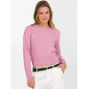 image:imageANRABESS Womens Long Sleeve Sweaters Cropped Crew Neck  Business Casual TopsLight Weight Comfy KnitPullover ShortSweaterBasic ClassicFall Fashion Winter Layer ClothesCoral Pink