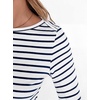 image:imageANRABESS Womens Boat Neck 34 Sleeve Top 2026 Summer Fall Fashion T Shirt  Soft Stretchy Breathable StripedSolidPrinted Basic Tees Casual amp Work Wear Travel Vacation Outfits AllSeason ClothingNavy White Stripe