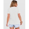 image:imageANRABESS Womens Summer Waffle Knit Tops  Soft Comfy Breathable Shirts Crew Neck Short Sleeve Casual Trendy Basic Tee 2026 Summer OutfitsWhite