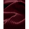 image:imageANRABESS Womens VNeck Ribbed Kint Fitted Long Sleeve Shirts  Soft lightweight Slim Fit Tops Work Going Out Layering Tshirts Casual Basic 2026 Fall Winter OutfitsBurgundy