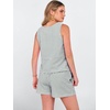 image:imageANRABESS Womens 2 Piece Outfits Striped Summer Casual Sleeveless Tank Top Matching Shorts Lounge Sets Beach Vacation ClothesDeep Green White Stripe