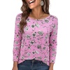 Pink Black Floral