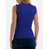 image:imageANRABESS Ribbed Tank Tops for Women Ruffle Style  Crew Neck Sleeveless Sweater Vest Business Casual Cute Shirts Comfort Breathable SkinFriendly OutfitsRoyal Blue