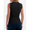 image:imageANRABESS Ribbed Tank Tops for Women Ruffle Style  Crew Neck Sleeveless Sweater Vest Business Casual Cute Shirts Comfort Breathable SkinFriendly OutfitsBlack