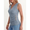 image:imageANRABESS Tank Tops for Women V Neck Sleeveless Sexy Top Ribbed Slim Fitted Tanks 2026 Casual Summer Daily Wear amp Going OutBlue
