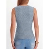 image:imageANRABESS Tank Tops for Women V Neck Sleeveless Sexy Top Ribbed Slim Fitted Tanks 2026 Casual Summer Daily Wear amp Going OutBlue