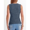image:imageANRABESS Tank Tops for Women V Neck Sleeveless Sexy Top Ribbed Slim Fitted Tanks 2026 Casual Summer Daily Wear amp Going OutDark Blue
