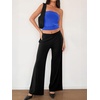 image:imageANRABESS Tube Tops for Women Bandeau Strapless Cropped Banded Hem 2026 Summer ClothesRoayl Blue