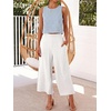 image:imageANRABESS Women Crop Tank Tops High Neck Sleeveless Shirts 2026 Summer Outfits Casual Blouse Beach Vacation ClothesLight Blue White Plaid